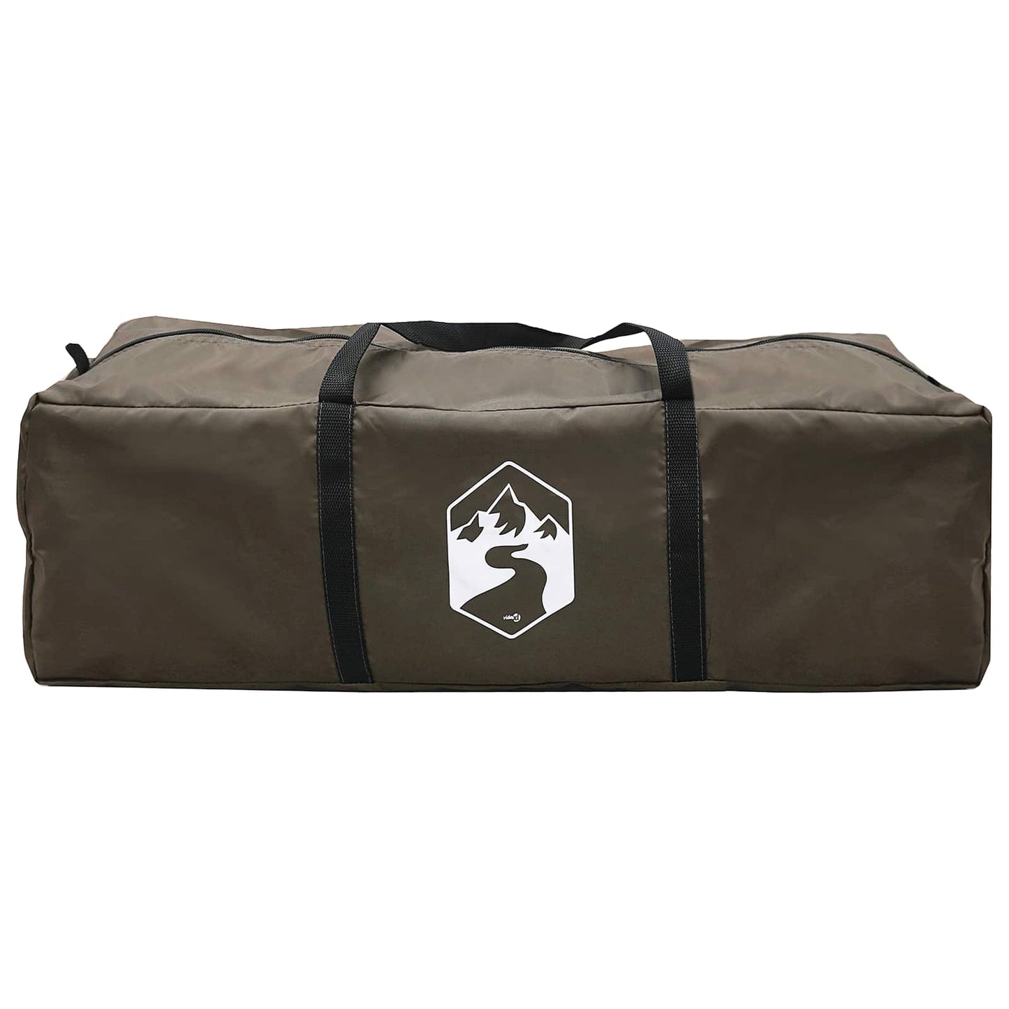 Tunnelzelt 366 X 244 X 198 Cm Polyester Und Stahl