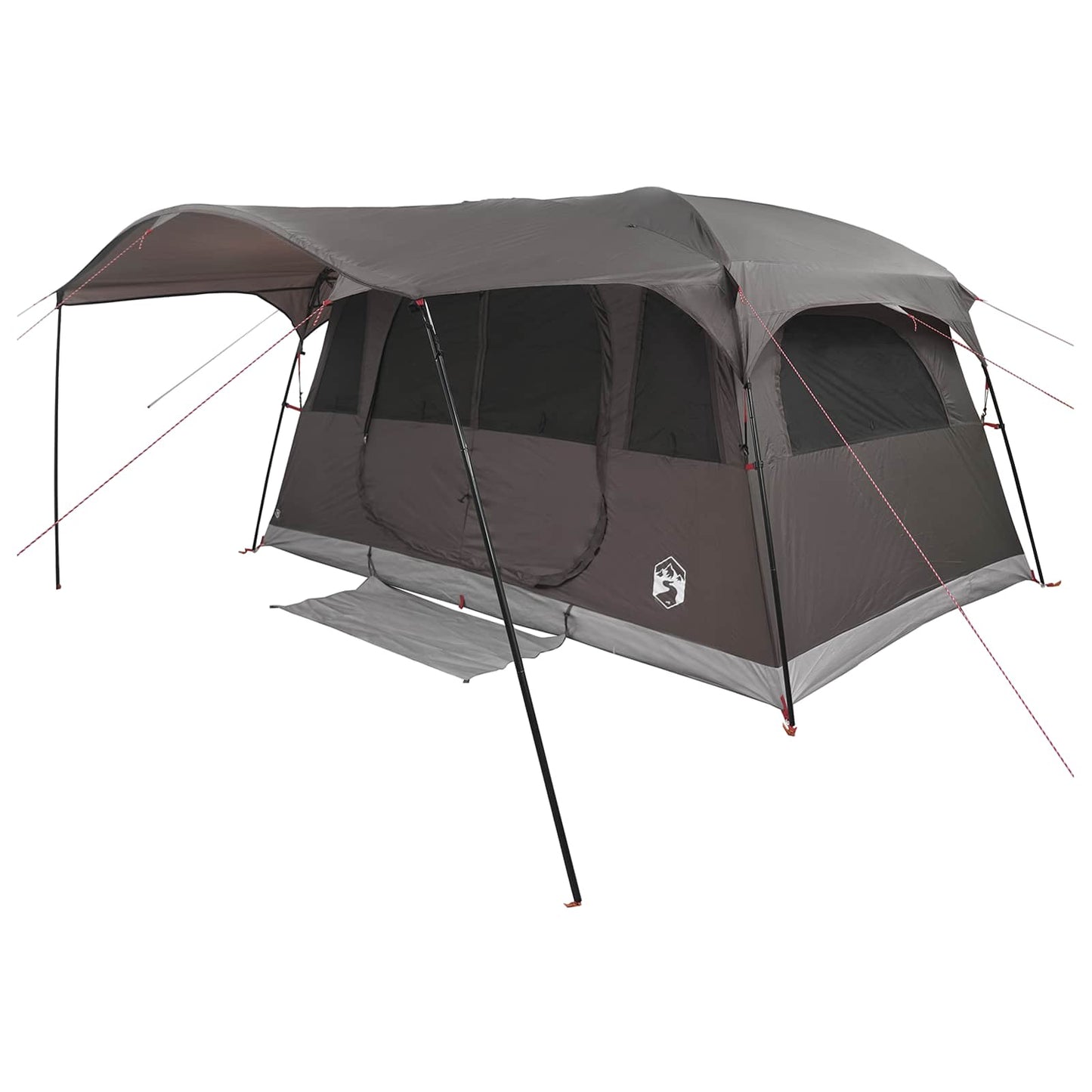 Tunnelzelt 366 X 244 X 198 Cm Polyester Und Stahl