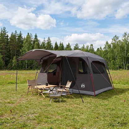 Tunnelzelt 366 X 244 X 198 Cm Polyester Und Stahl
