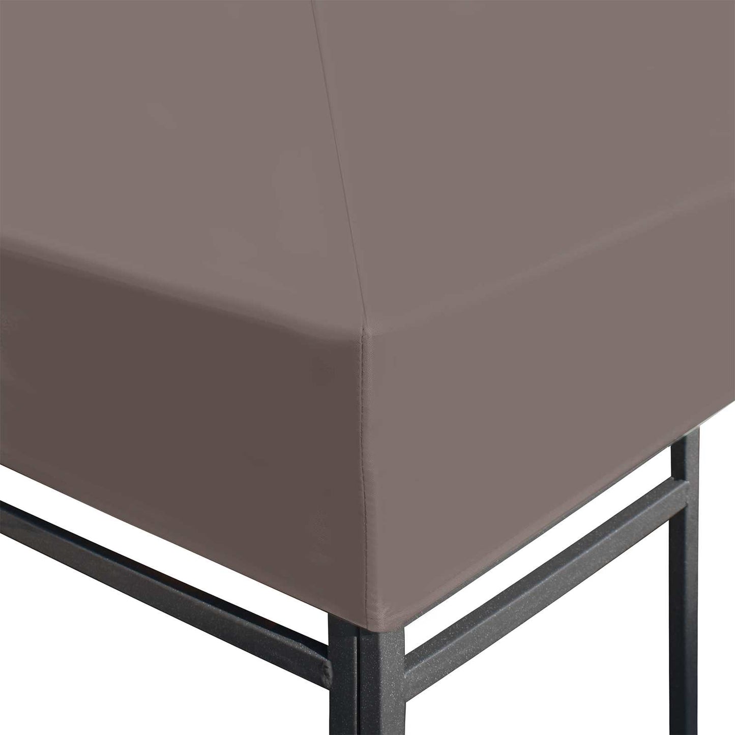 Pavillon Abdeckung 300 X 300 Cm Polyester Und Stahl