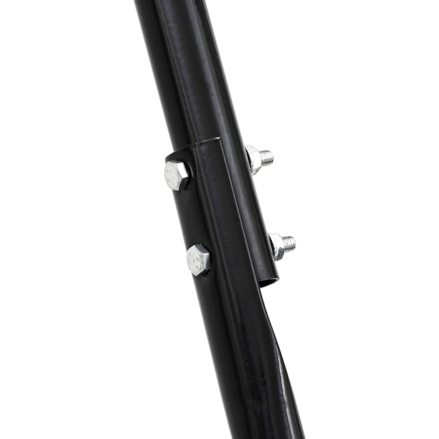 Rasenwalze Zum Ziehen Mit Belüftungs-Clips Schwarz 110 X 52 Cm