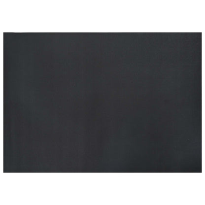 Sport Schutzmatte Schwarz 213 X 152 X 0,6 Cm Hochdichtes Pvc