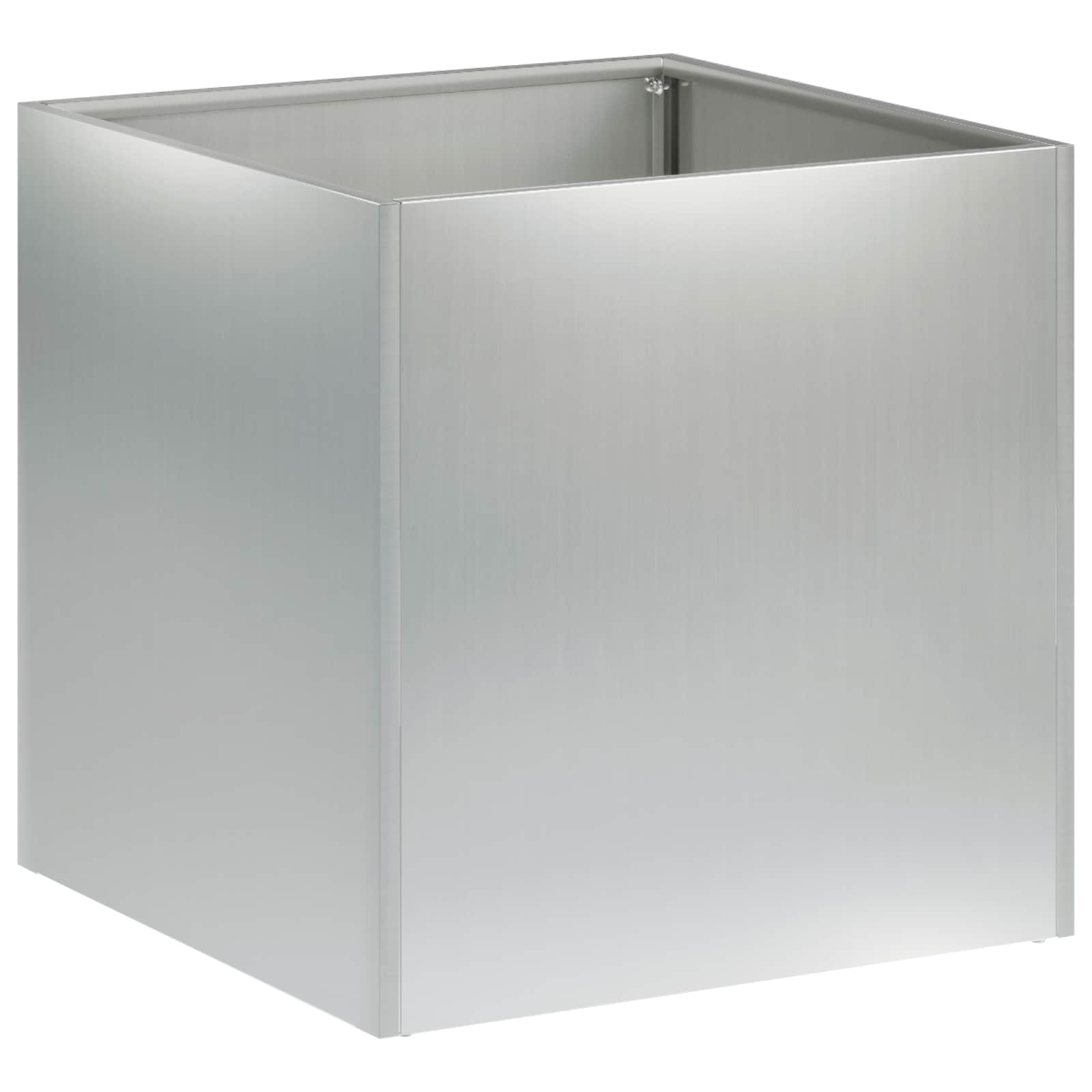 Garten-Pflanzgefäß 2 Stk. Silber