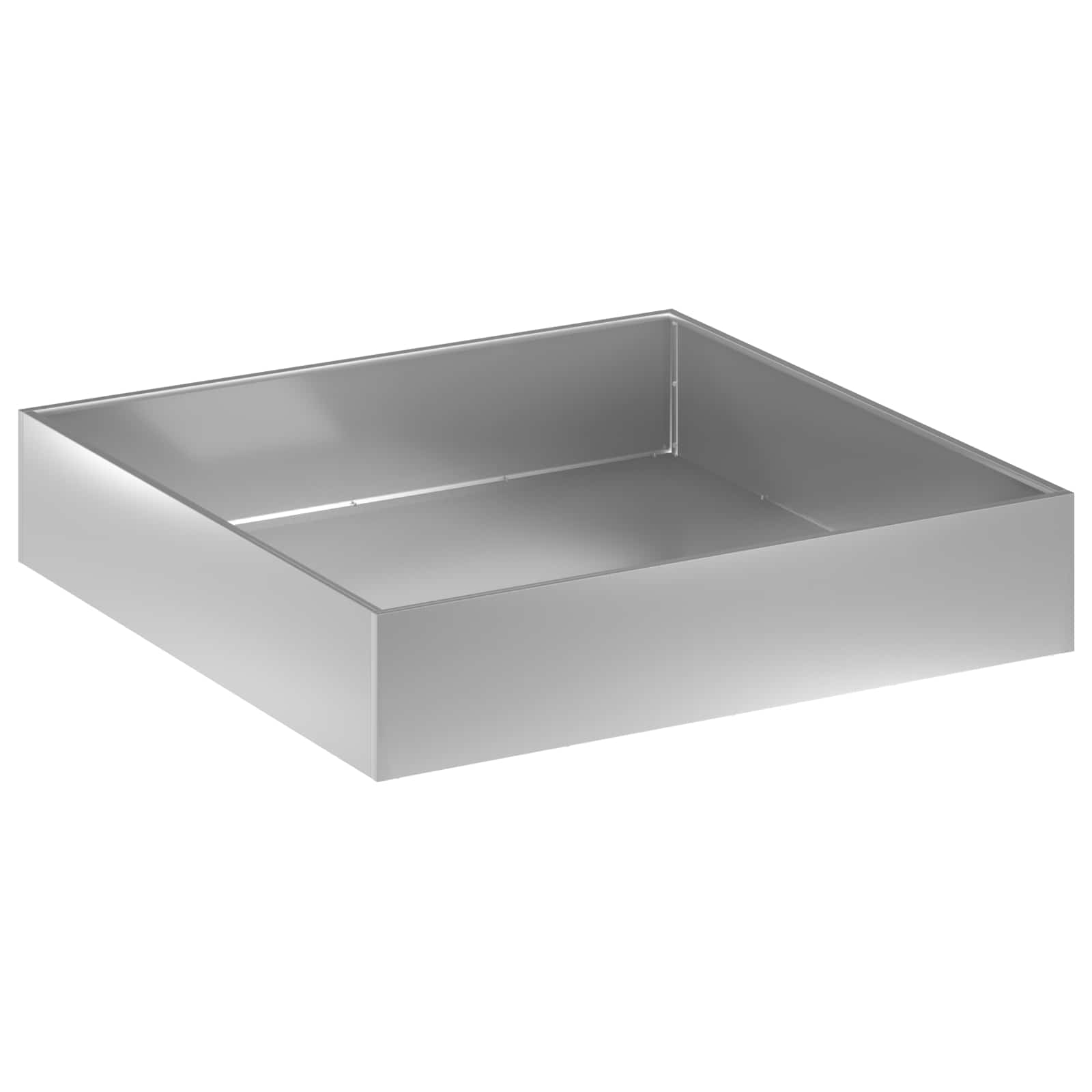Garten-Pflanzgefäß Silber