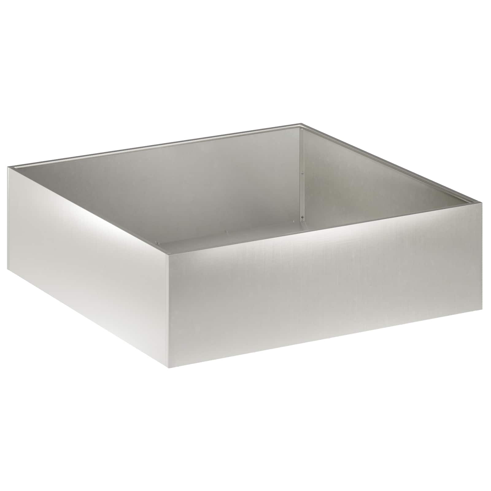 Garten-Pflanzgefäß Silber