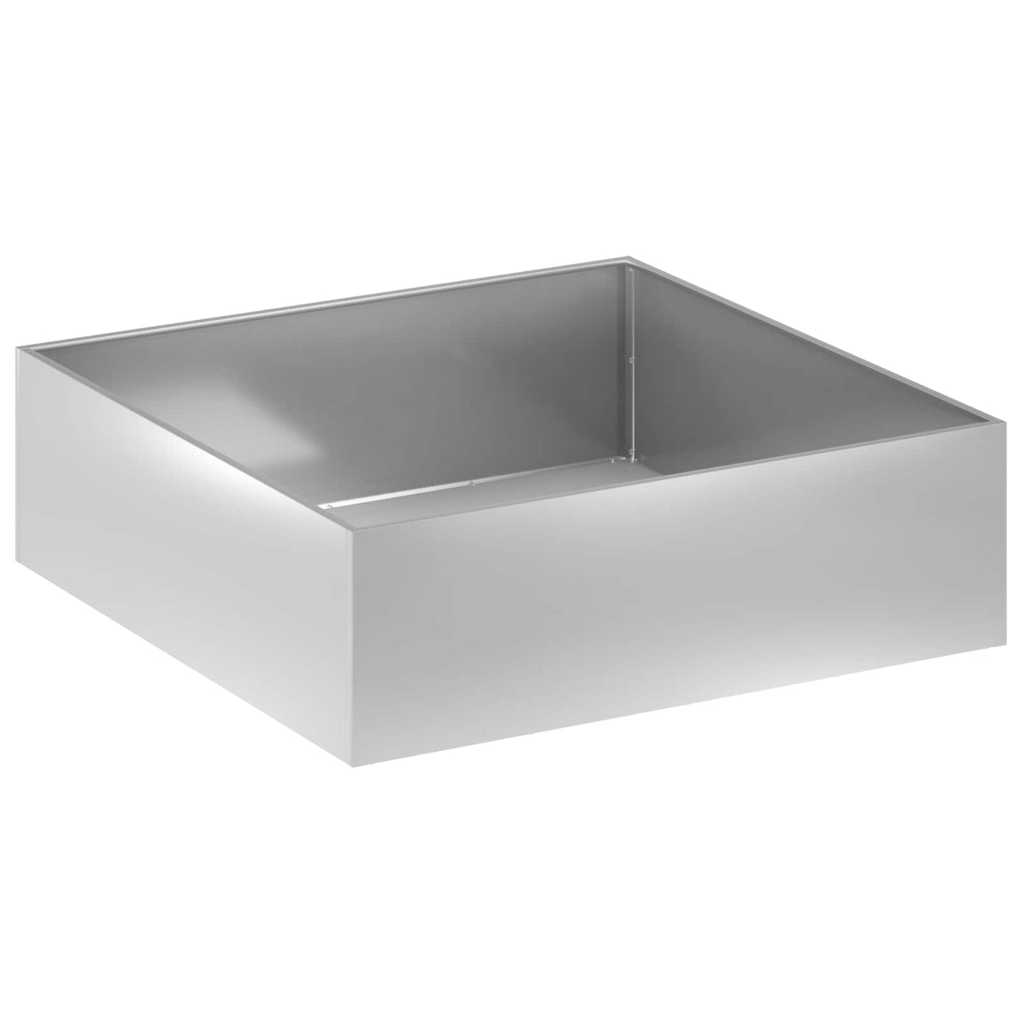 Garten-Pflanzgefäß 2 Stk. Silber