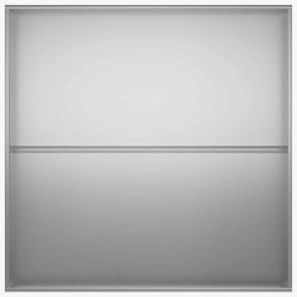 Garten-Pflanzgefäß 2 Stk. Silber