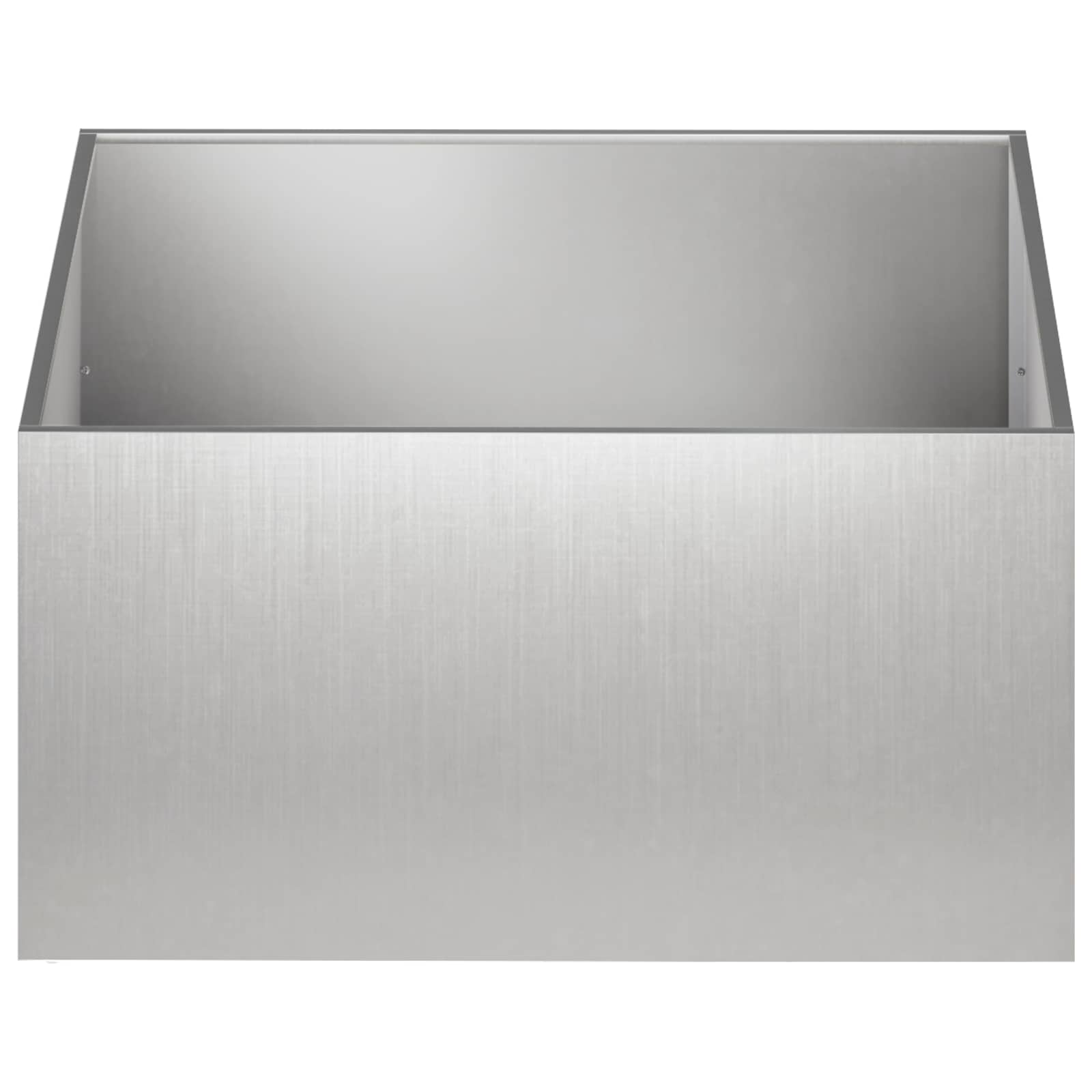 Garten-Pflanzgefäß Silber
