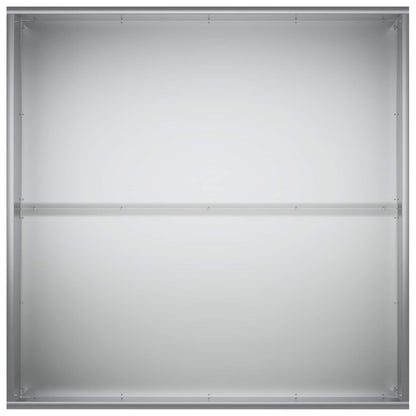 Garten-Pflanzgefäß Silber
