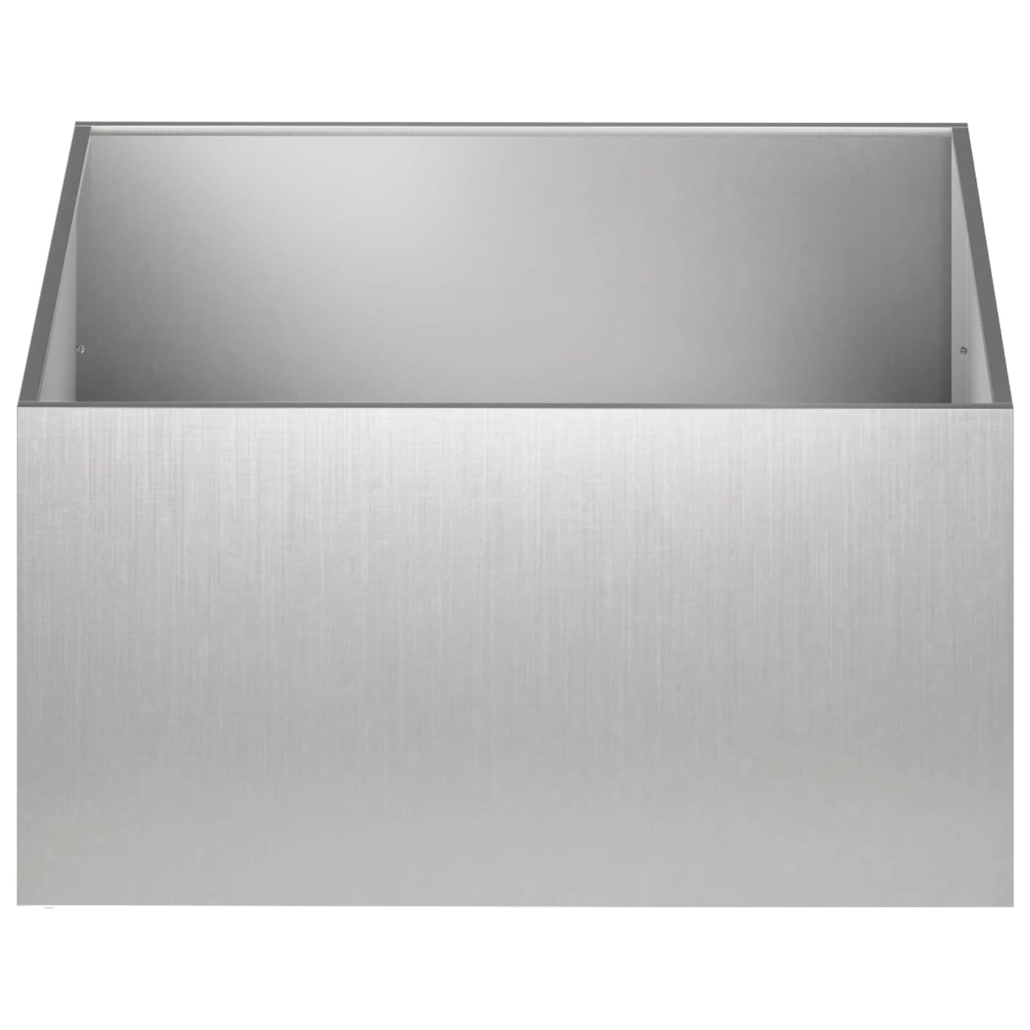 Garten-Pflanzgefäß 2 Stk. Silber