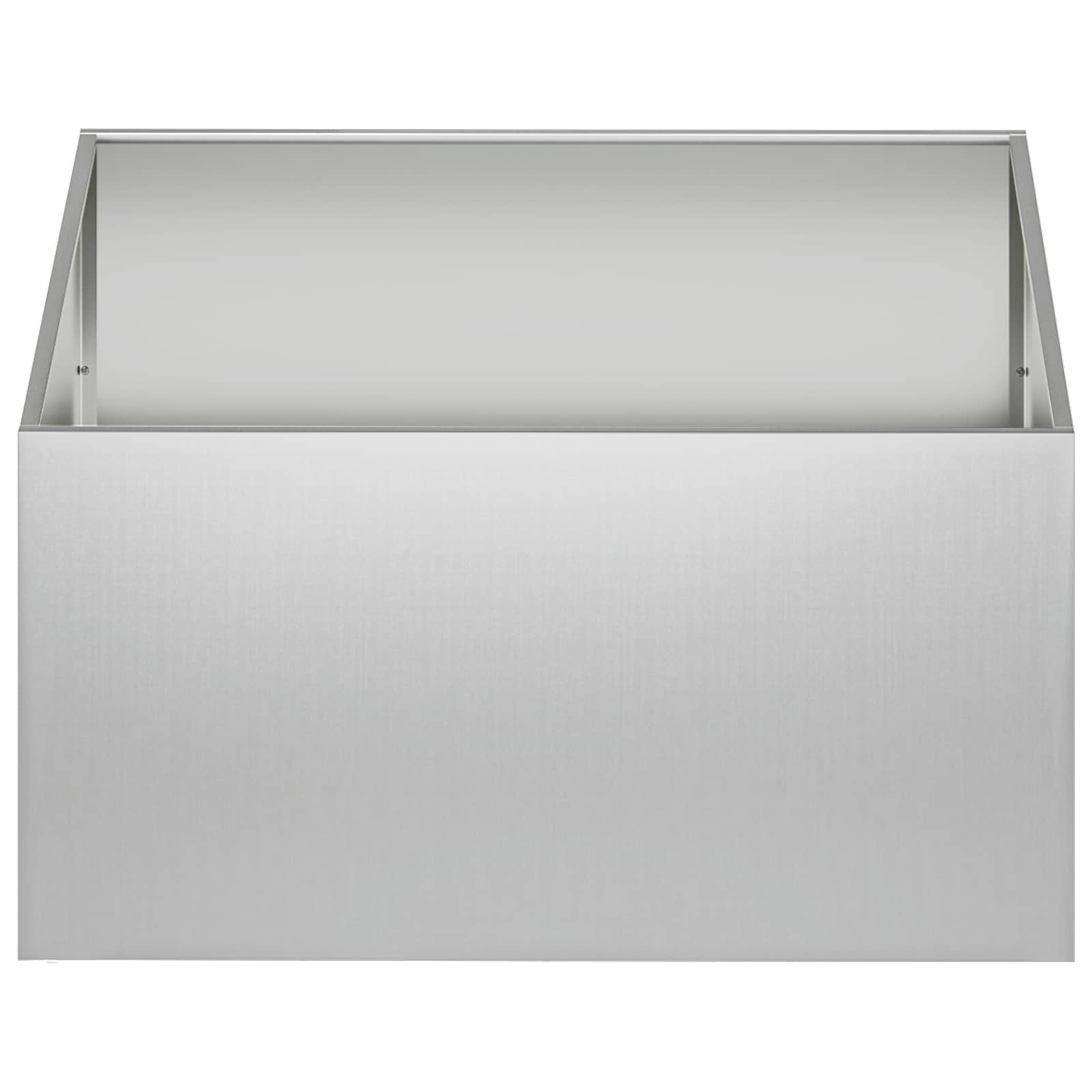 Garten-Pflanzgefäß 2 Stk. Silber