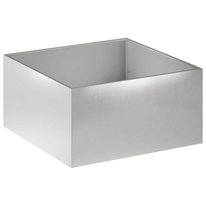 Garten-Pflanzgefäß Silber