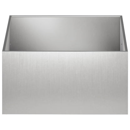 Garten-Pflanzgefäß Silber
