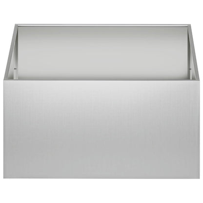 Garten-Pflanzgefäß 2 Stk. Silber