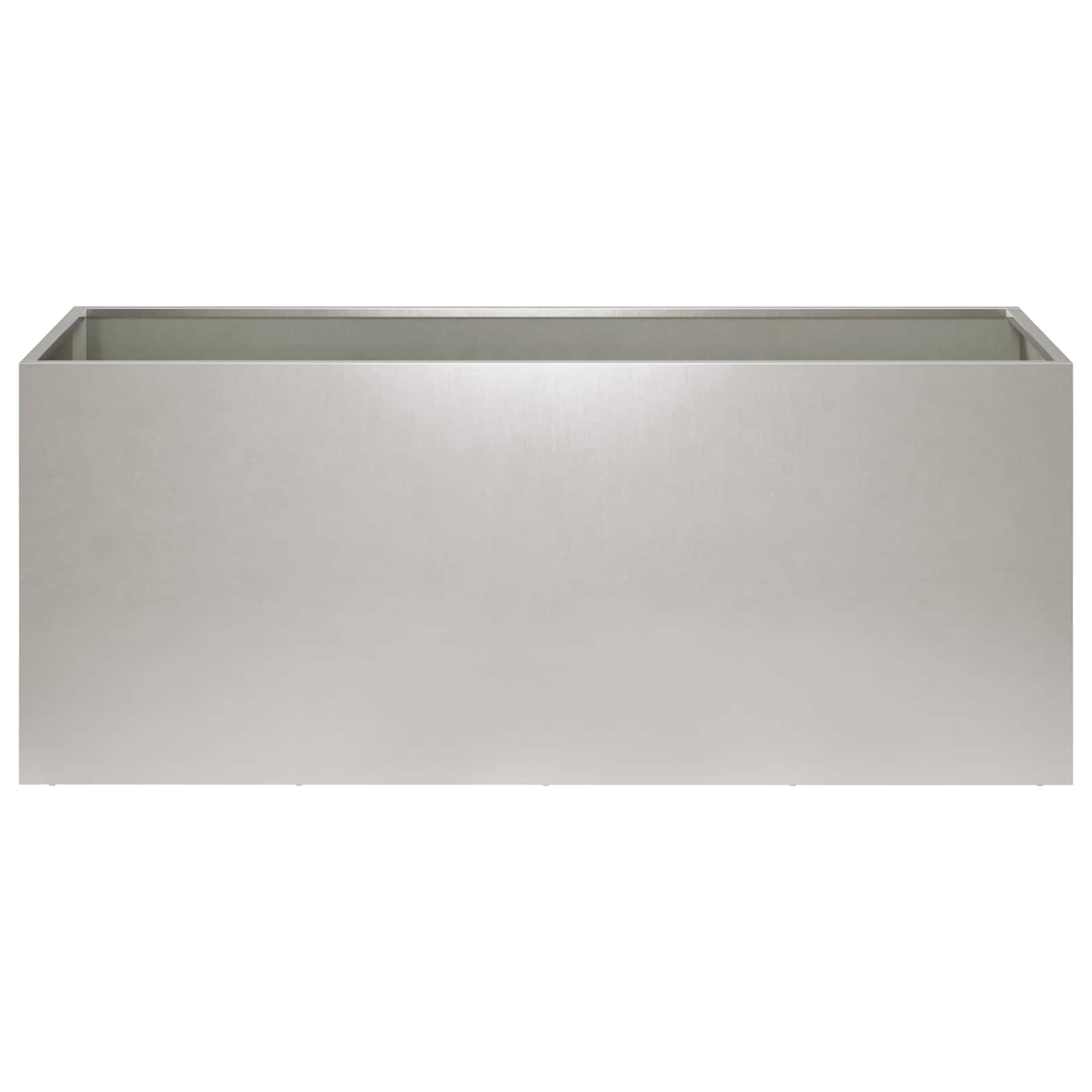 Garten-Pflanzgefäß Silber