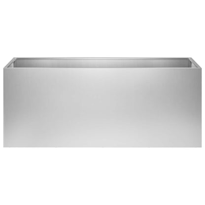 Garten-Pflanzgefäß Silber