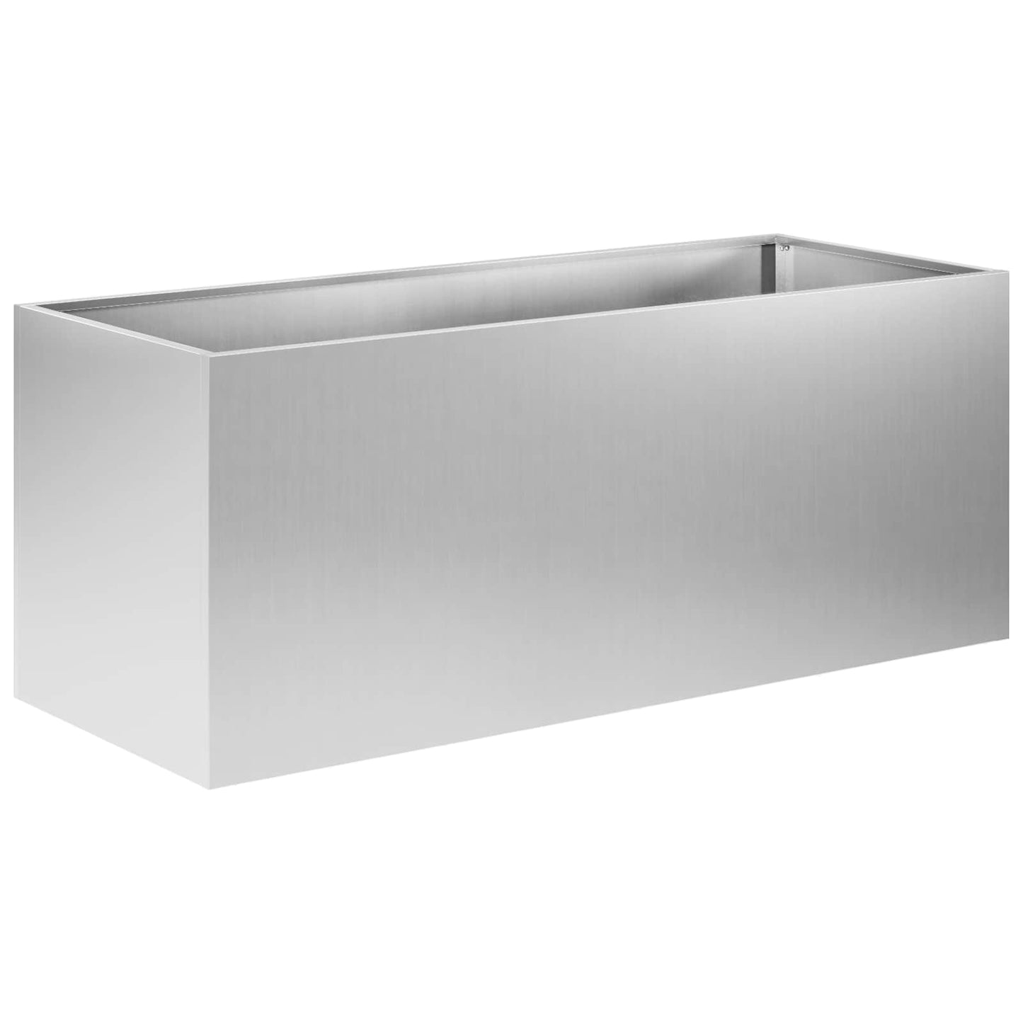 Garten-Pflanzgefäß 2 Stk. Silber