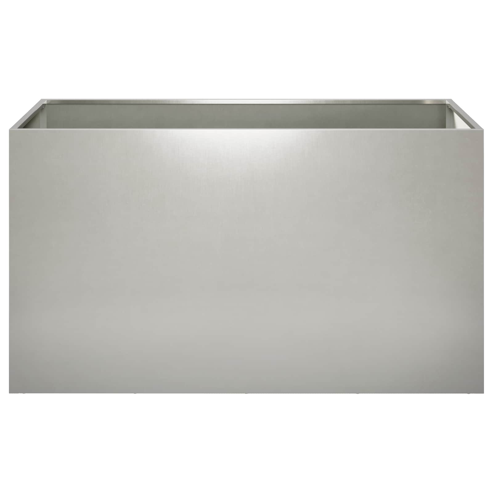Garten-Pflanzgefäß 2 Stk. Silber
