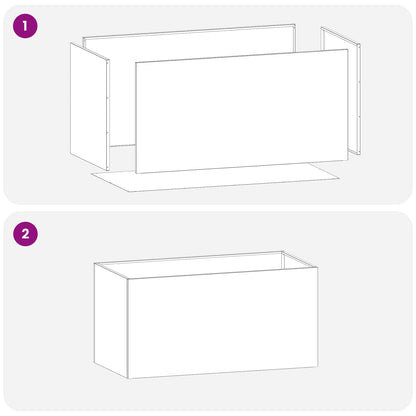 Garten-Pflanzgefäß Silber