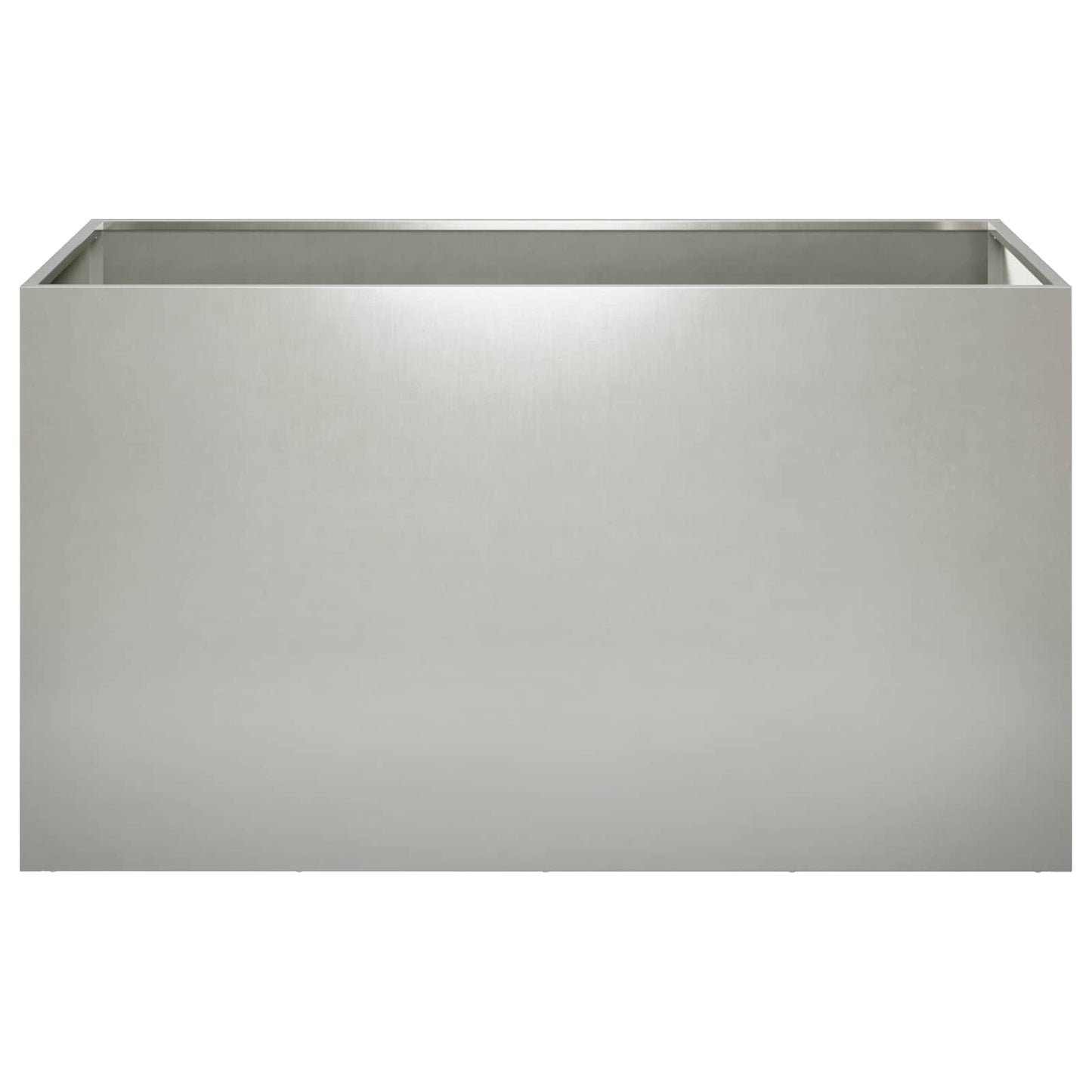 Garten-Pflanzgefäß 2 Stk. Silber