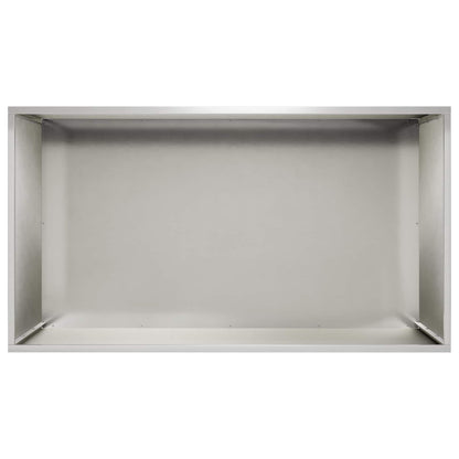 Garten-Pflanzgefäß 2 Stk. Silber