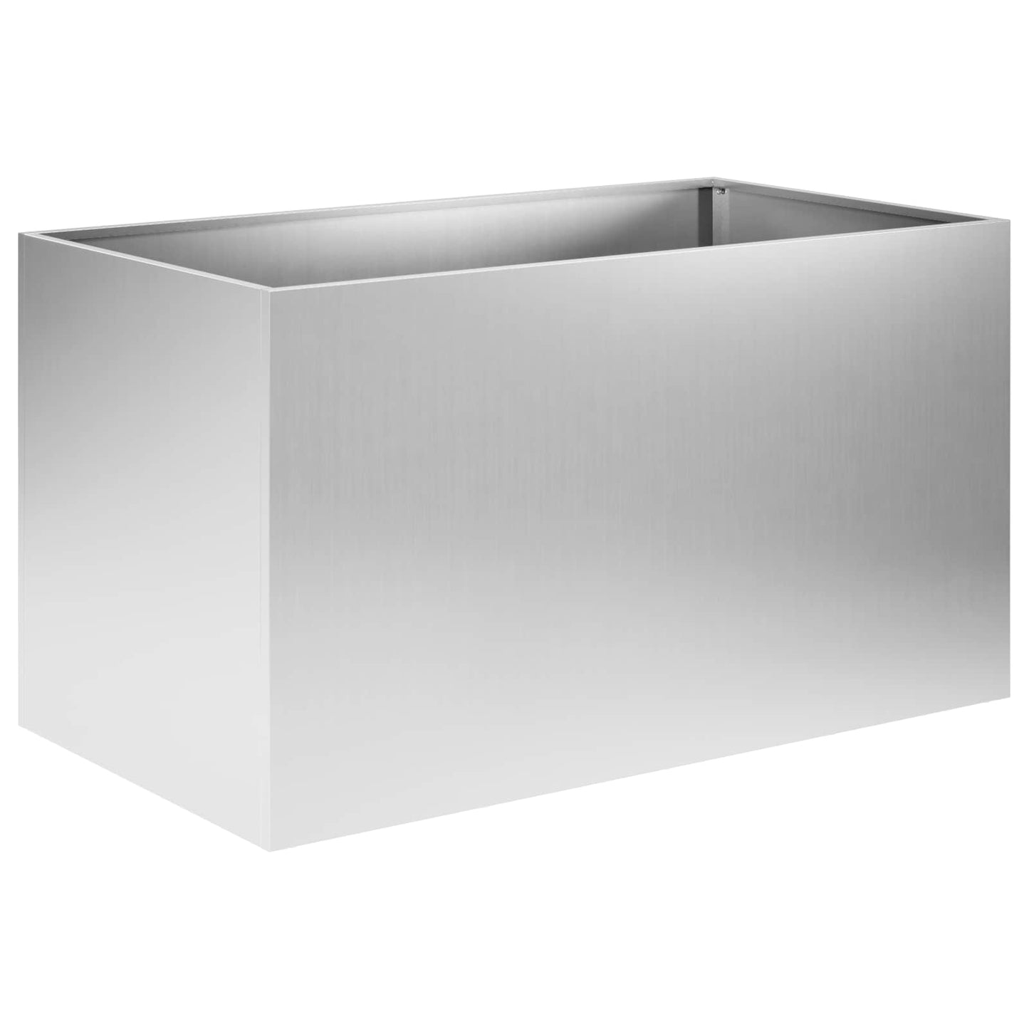 Garten-Pflanzgefäß 2 Stk. Silber