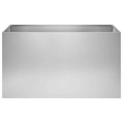Garten-Pflanzgefäß 2 Stk. Silber
