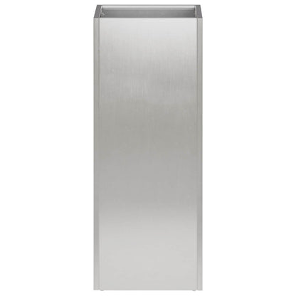 Garten-Pflanzgefäß 2 Stk. Silber