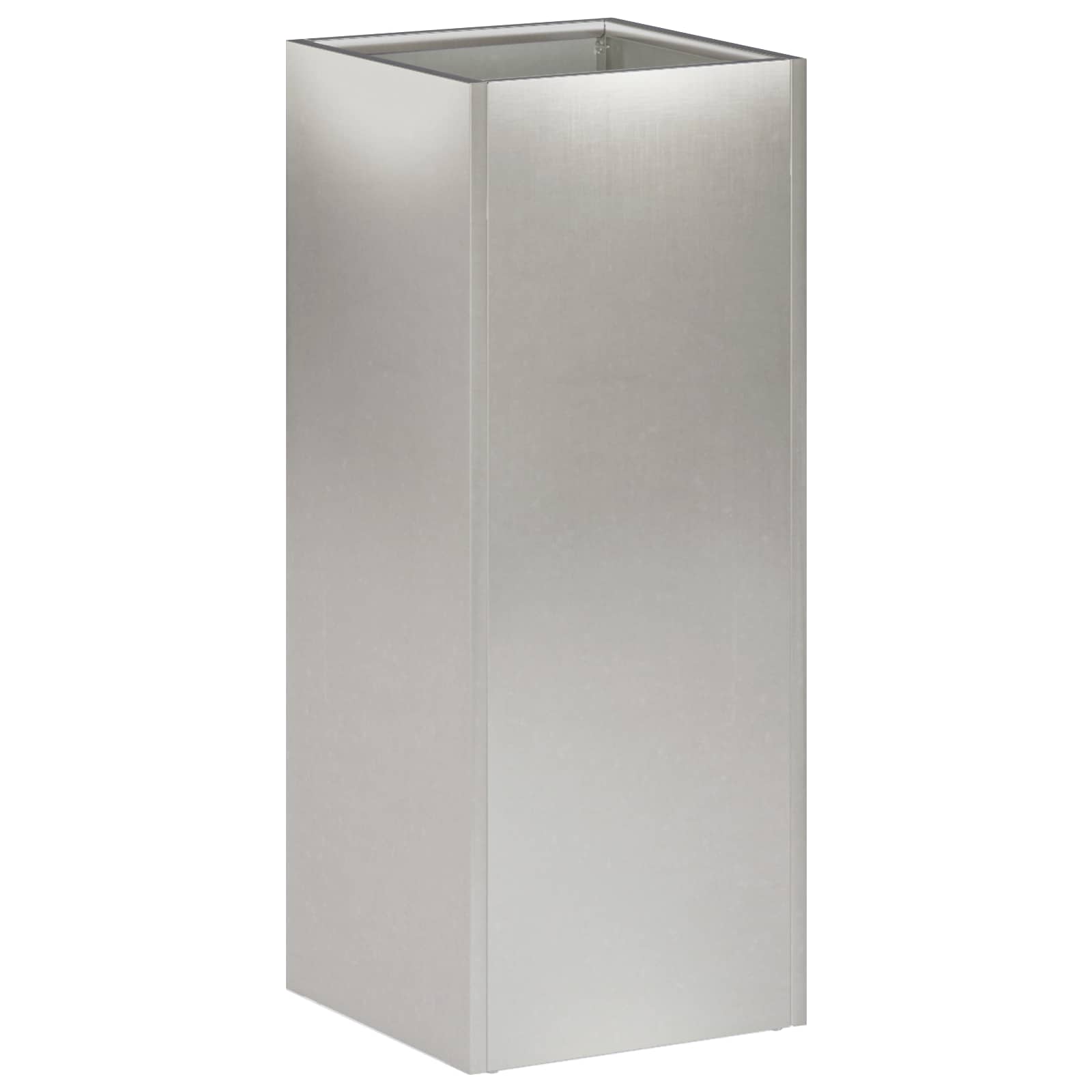 Garten-Pflanzgefäß Silber