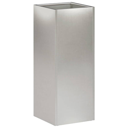 Garten-Pflanzgefäß 2 Stk. Silber