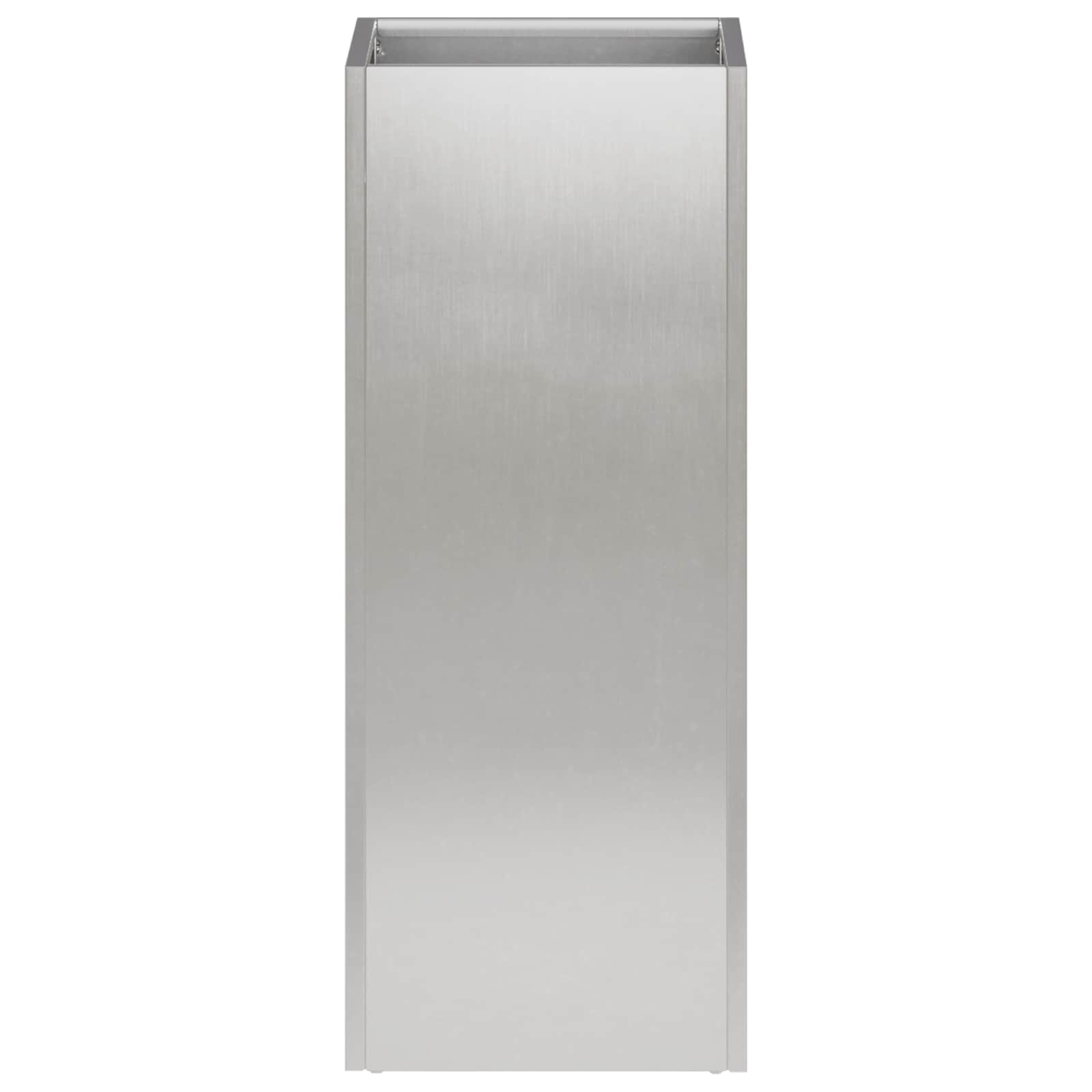 Garten-Pflanzgefäß 2 Stk. Silber