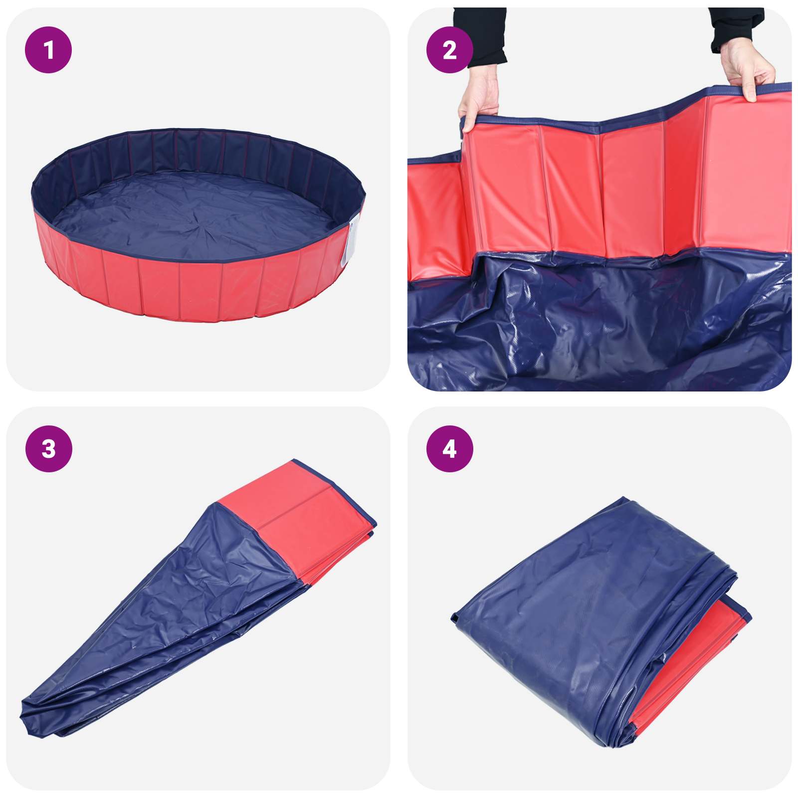 Hundepool Ø Dicker Pvc
