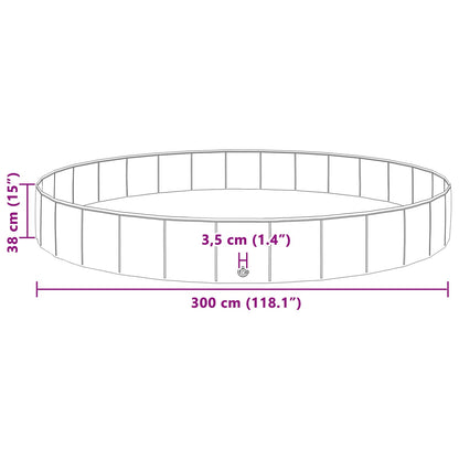Hundepool Ø Dicker Pvc