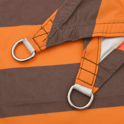 Sonnensegel 100 % Polyester Oxford Orange Und Braun