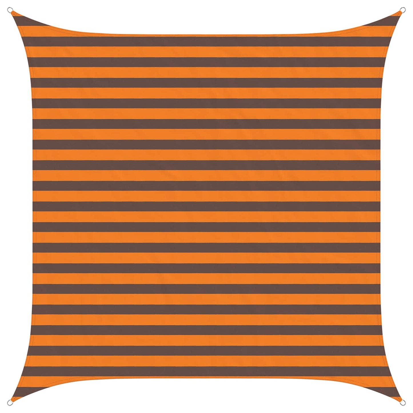 Sonnensegel 100 % Polyester Oxford Orange Und Braun