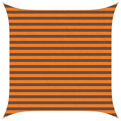 Sonnensegel 100 % Polyester Oxford Orange Und Braun