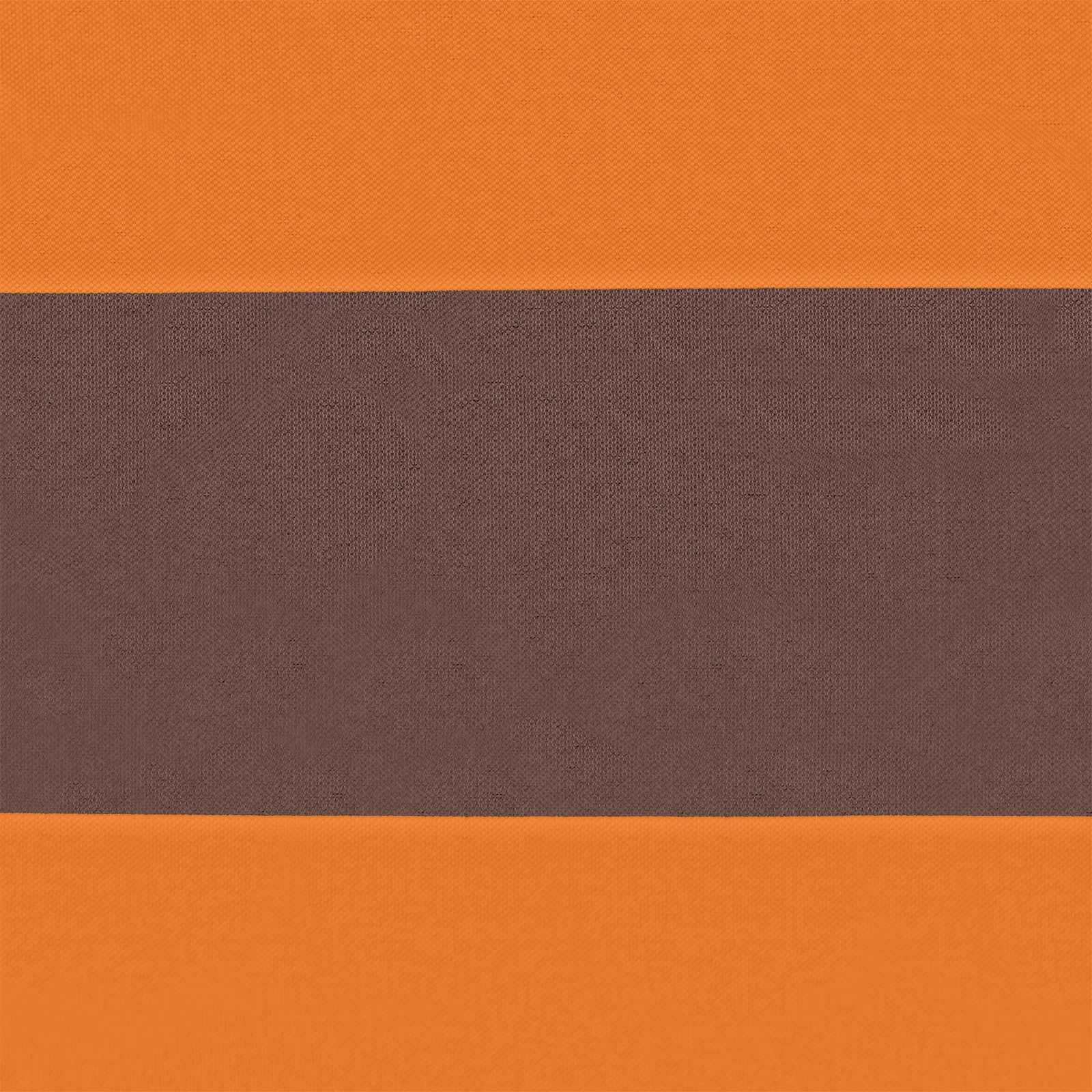 Sonnensegel 100 % Polyester Oxford Orange Und Braun