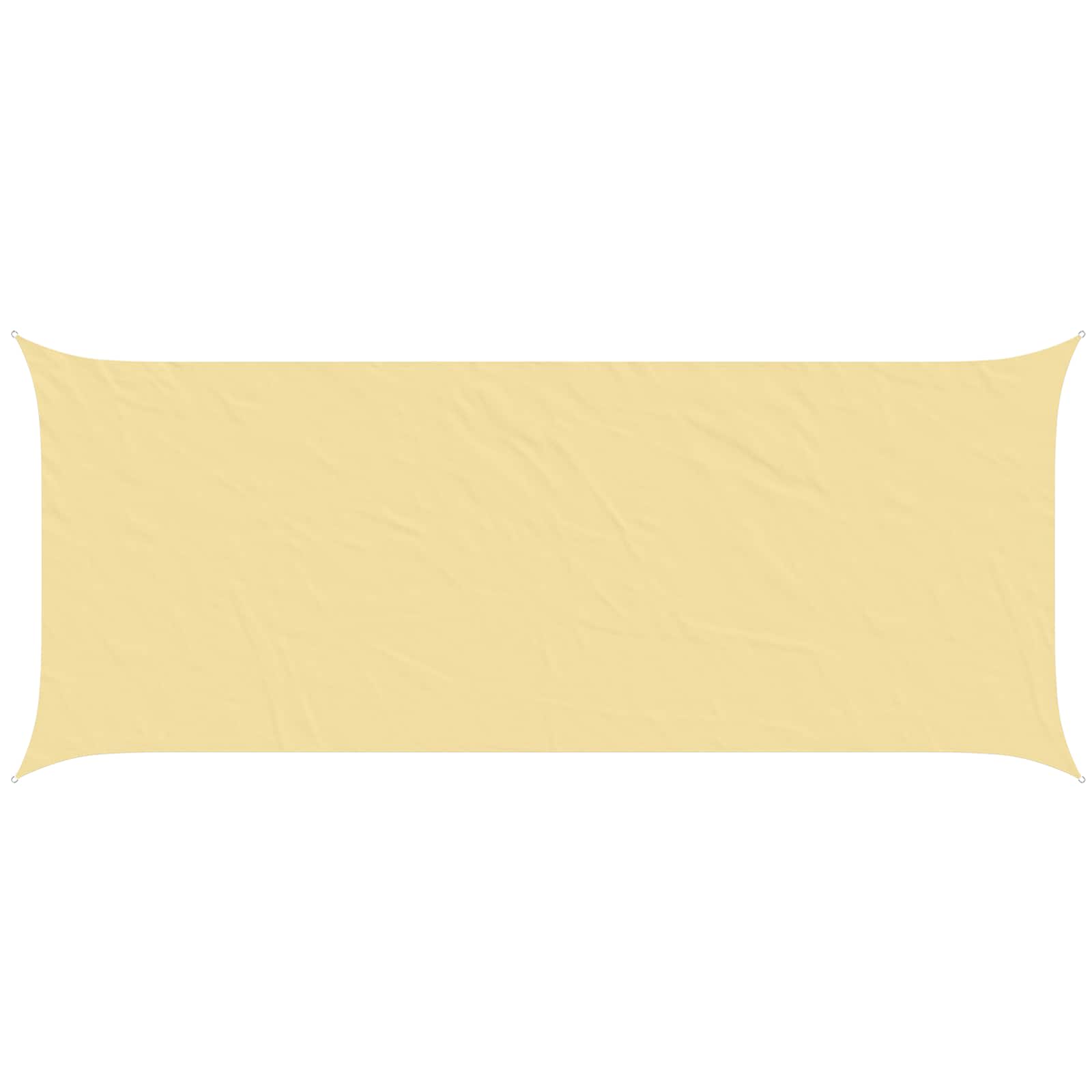 Sonnensegel 6 X 2,5 M 100 % Polyester Oxford Sand