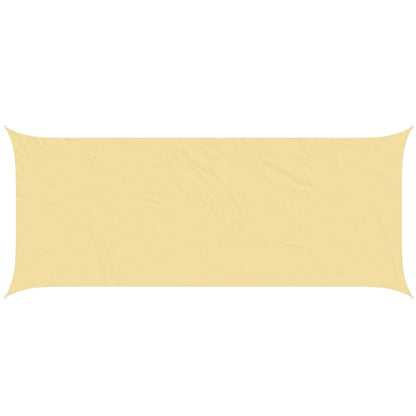 Sonnensegel 6 X 2,5 M 100 % Polyester Oxford Sand