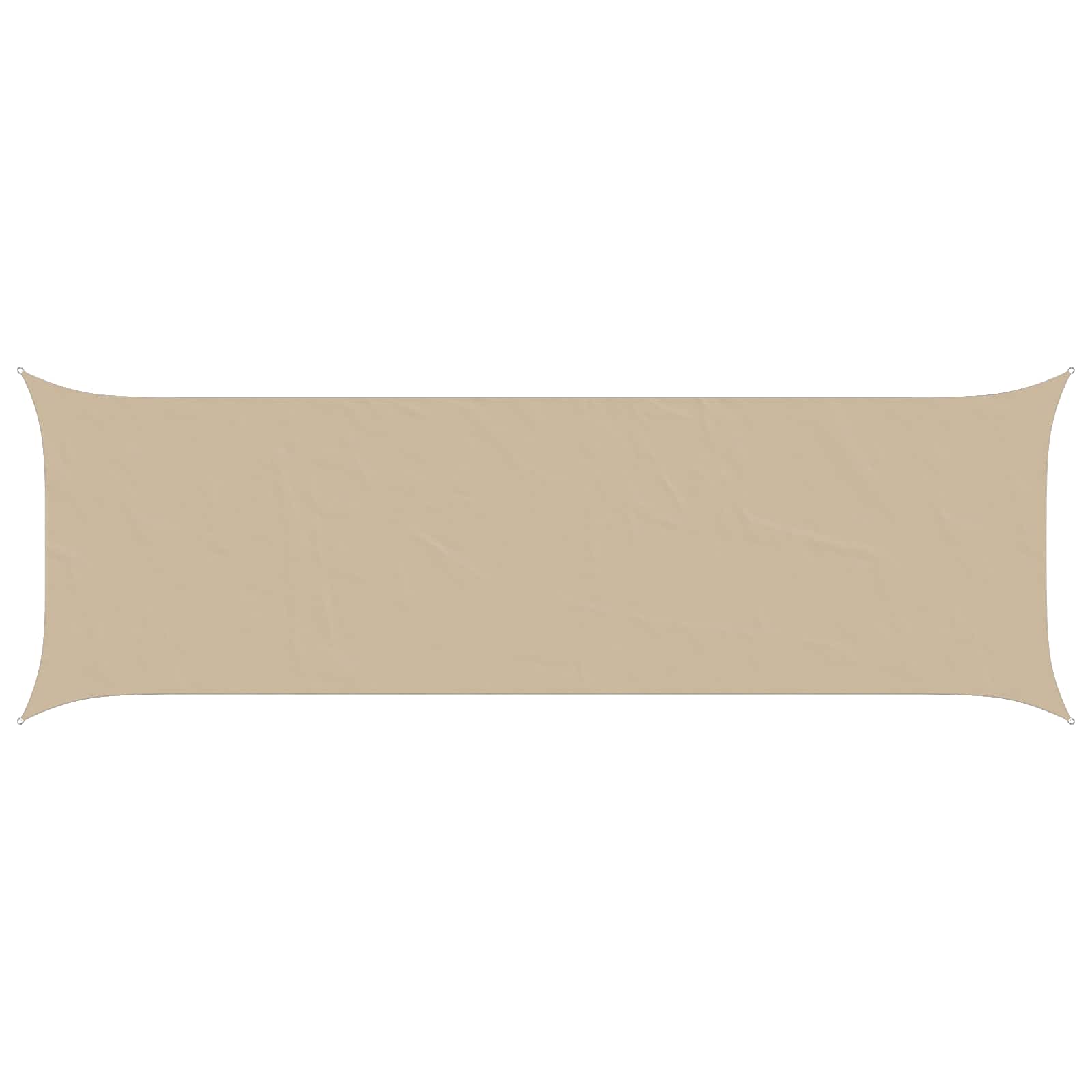 Sonnensegel 6 X 2 M Pu Beschichtetes Oxford Beige
