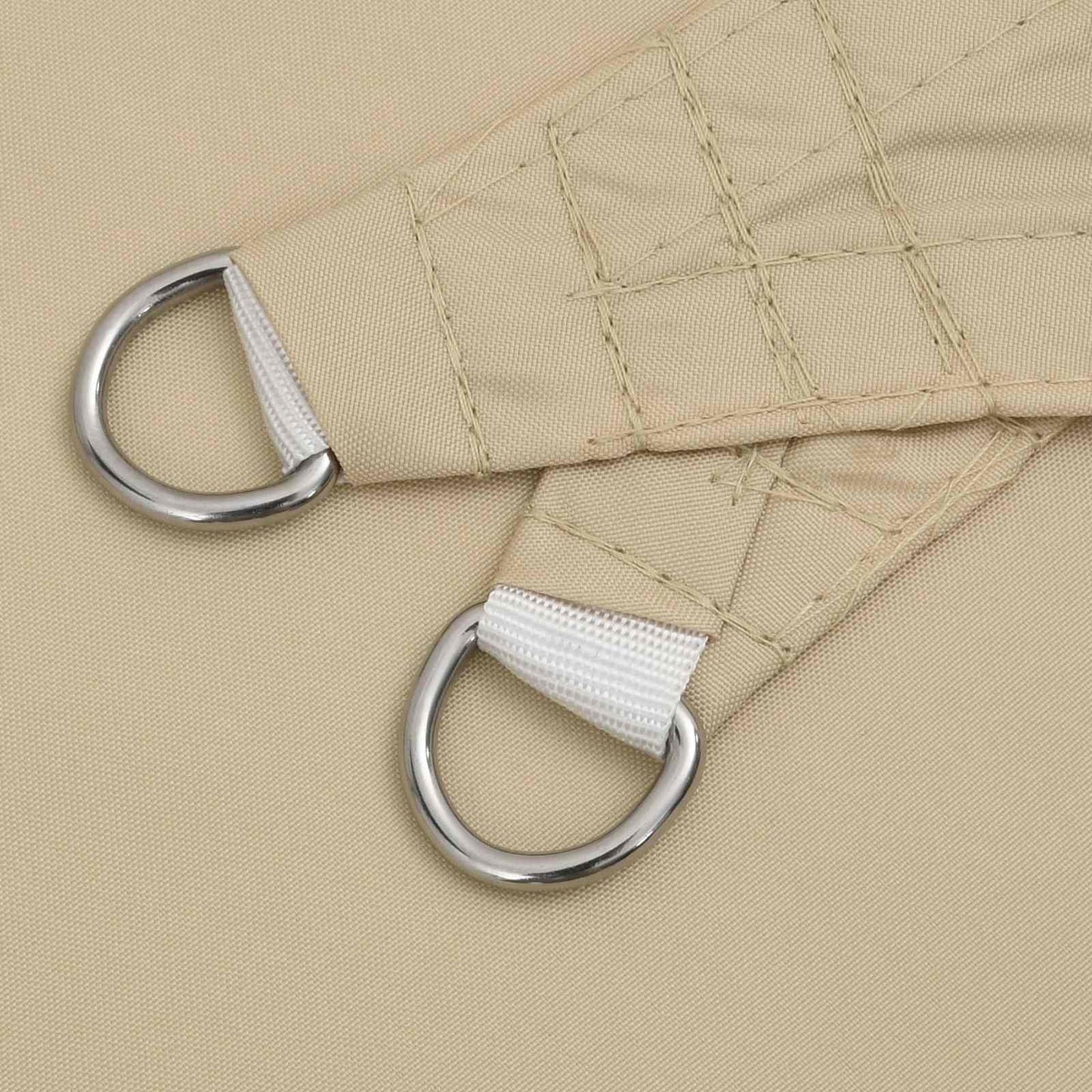 Sonnensegel 6 X 2,5 M 100 % Polyester Oxford Beige