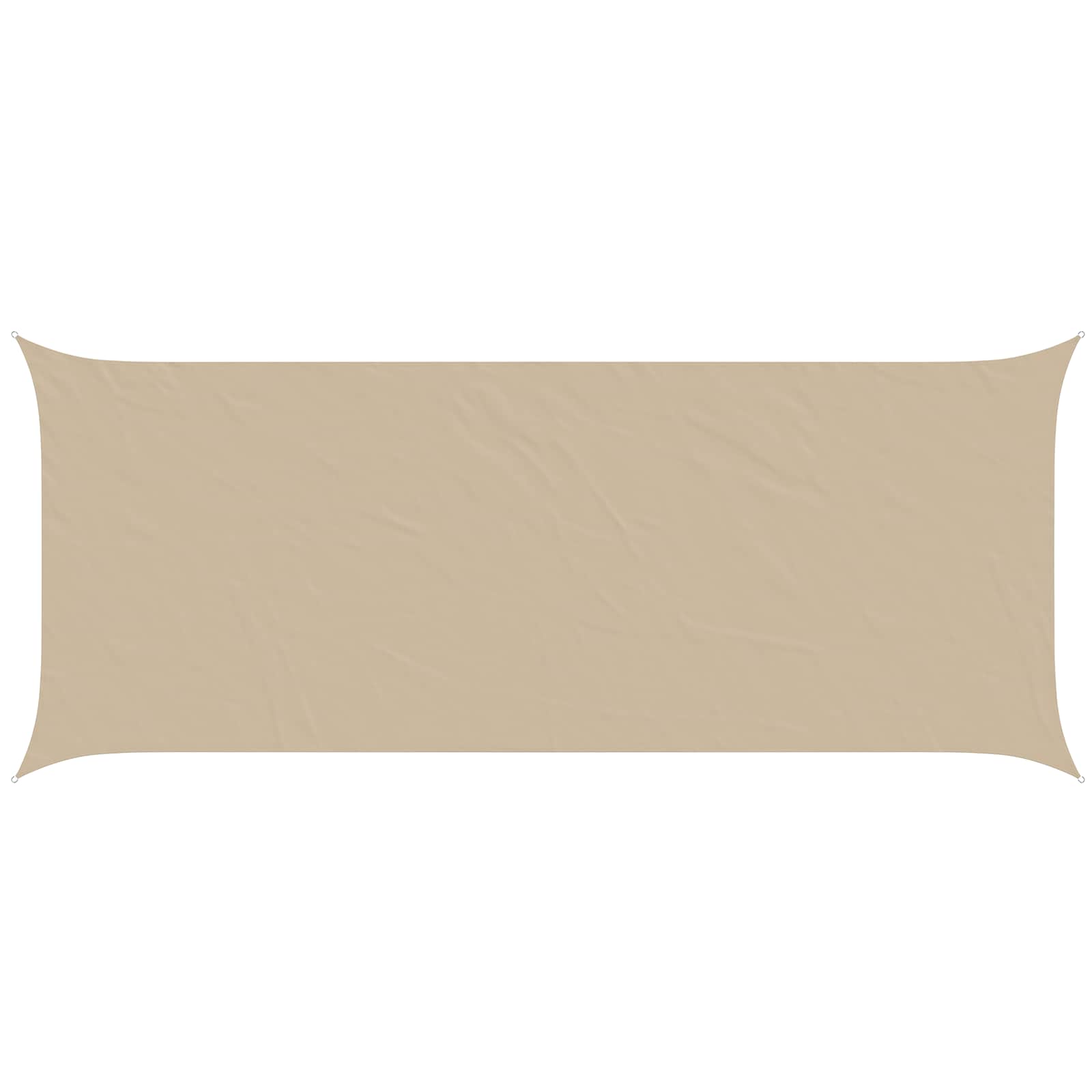 Sonnensegel 6 X 2,5 M 100 % Polyester Oxford Beige