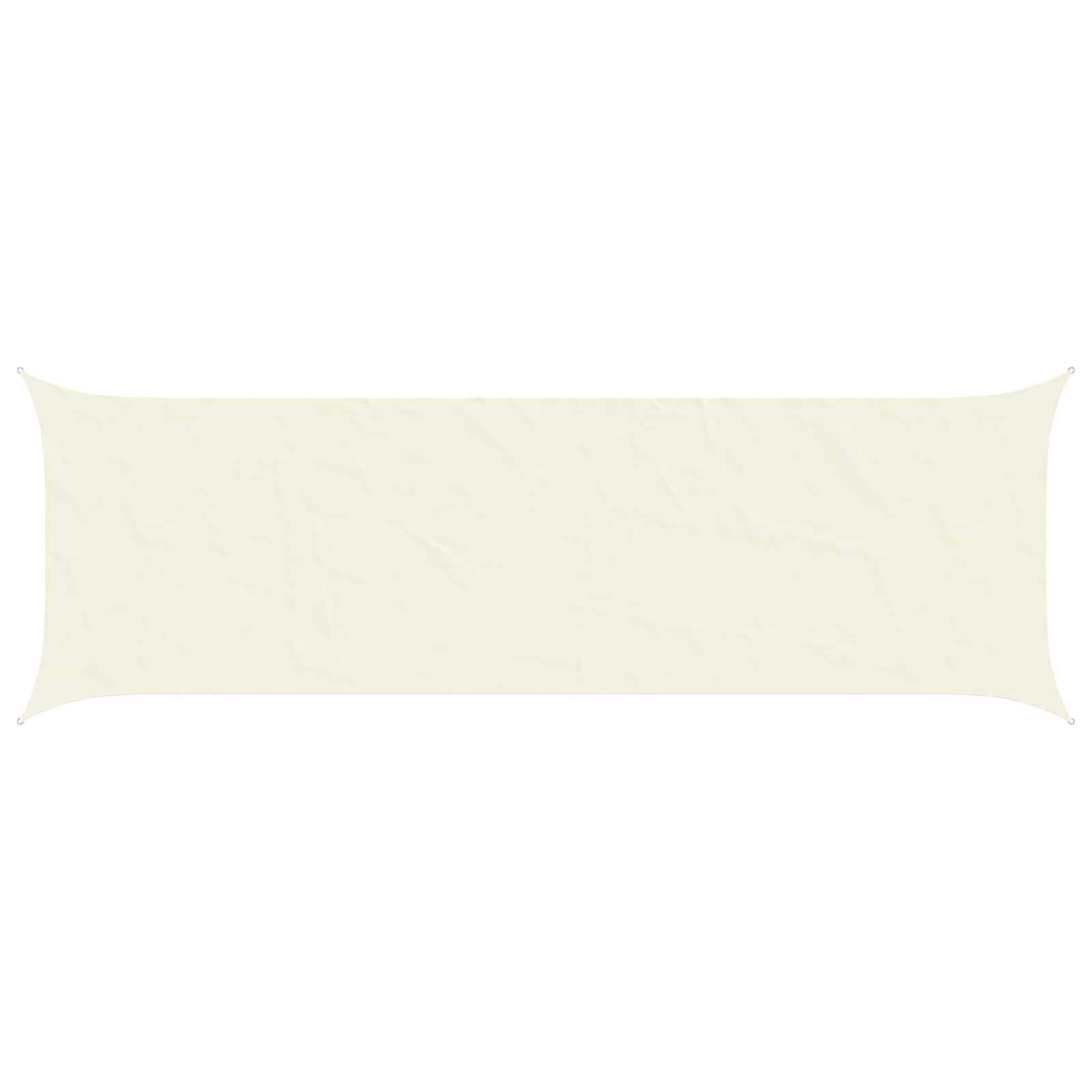 Sonnensegel 6 X 2 M 100 % Polyester Oxford Creme