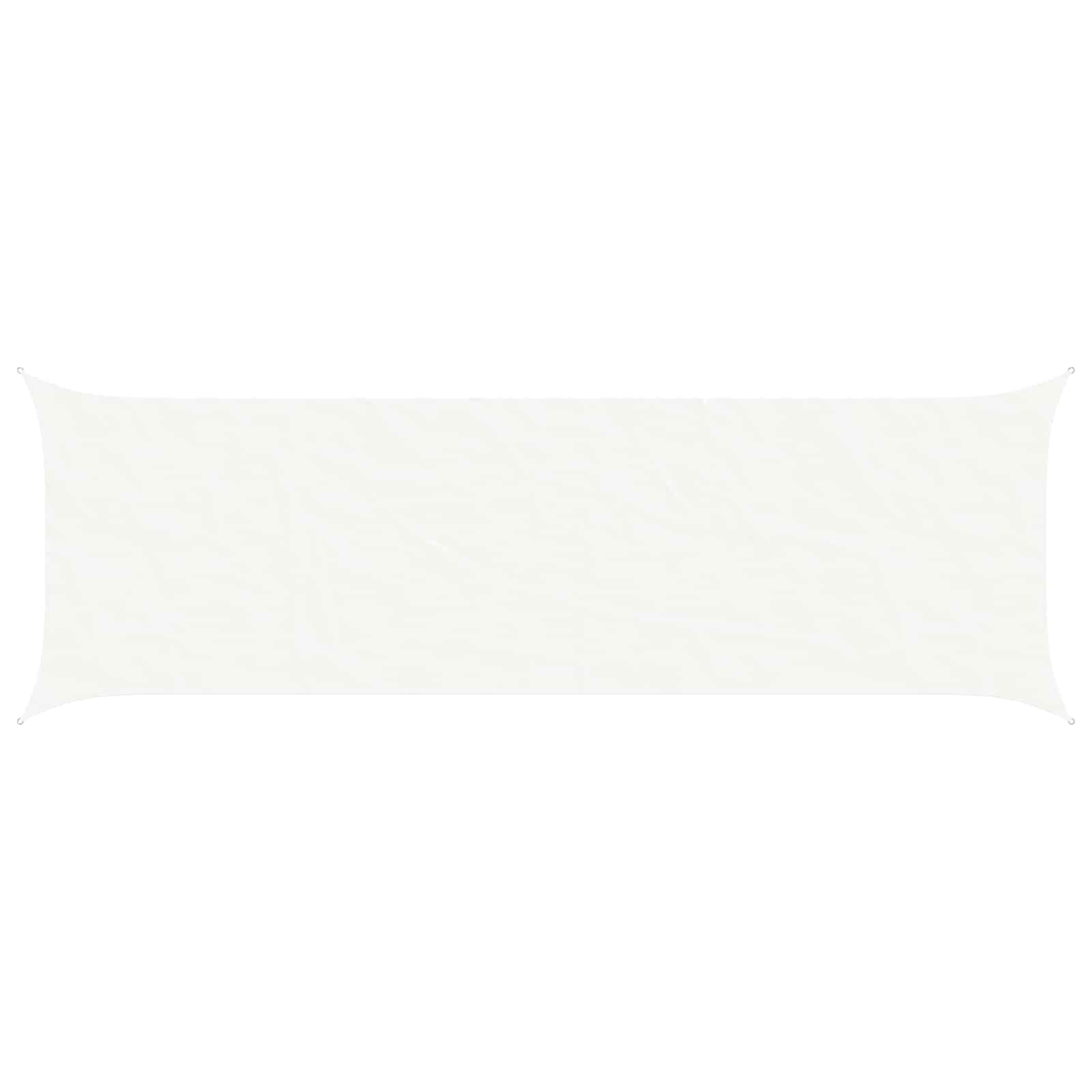 Sonnensegel 6 X 2 M 100 % Polyester Oxford Weiß