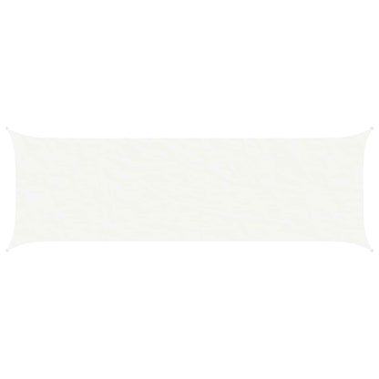 Sonnensegel 6 X 2 M 100 % Polyester Oxford Weiß