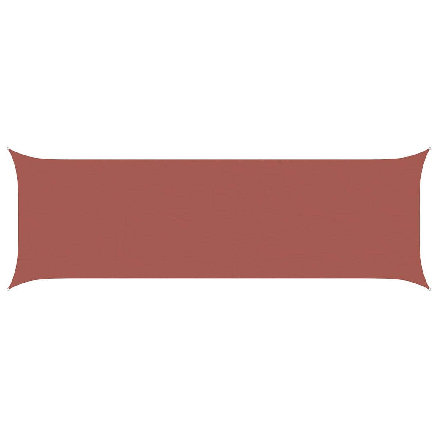 Sonnensegel 6 X 2 M 100 % Polyester Oxford Terrakotta