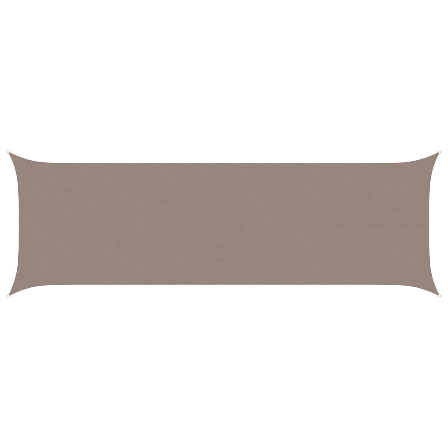 Sonnensegel 6 X 2 M 100 % Polyester Oxford Taupe