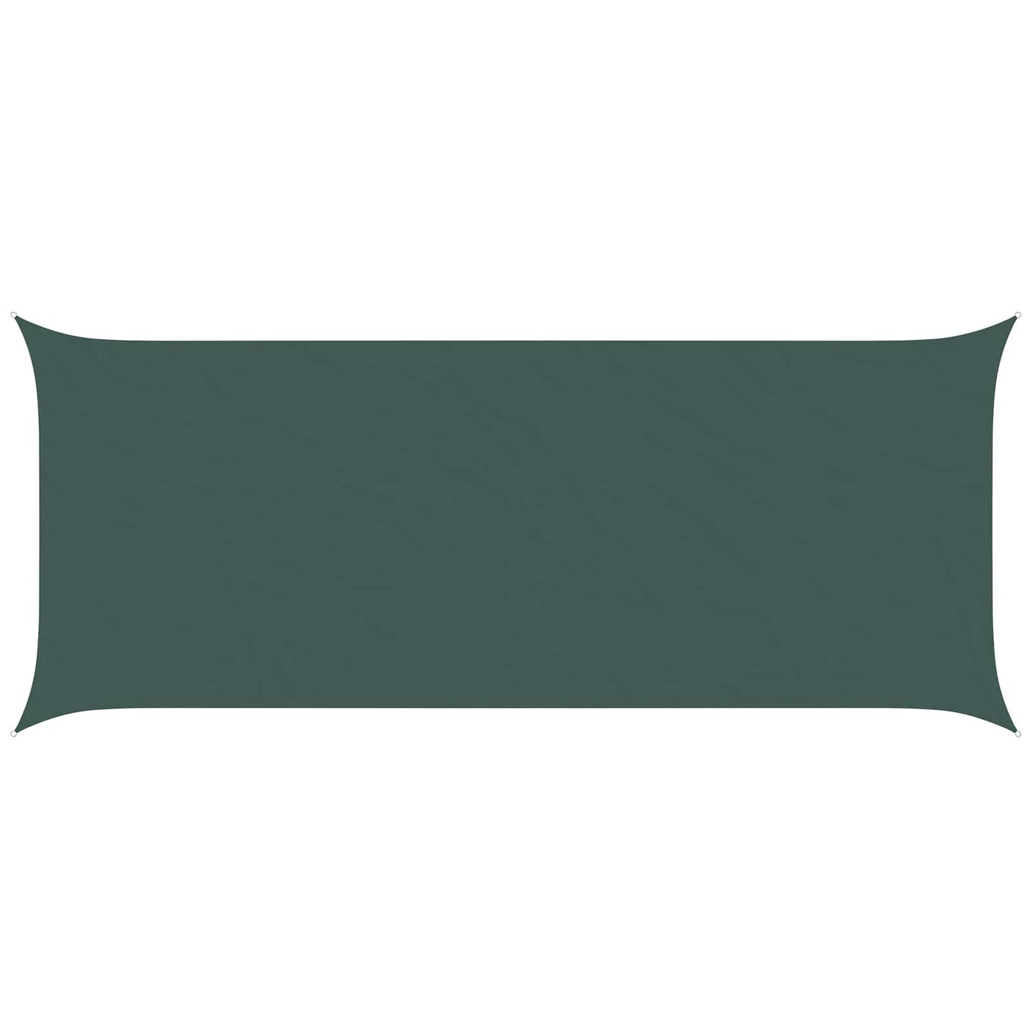 Sonnensegel 6 X 2,5 M 100 % Polyester Oxford Dunkelgrün
