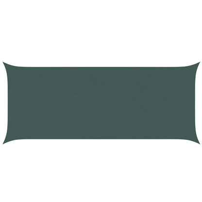 Sonnensegel 6 X 2,5 M 100 % Polyester Oxford Dunkelgrün
