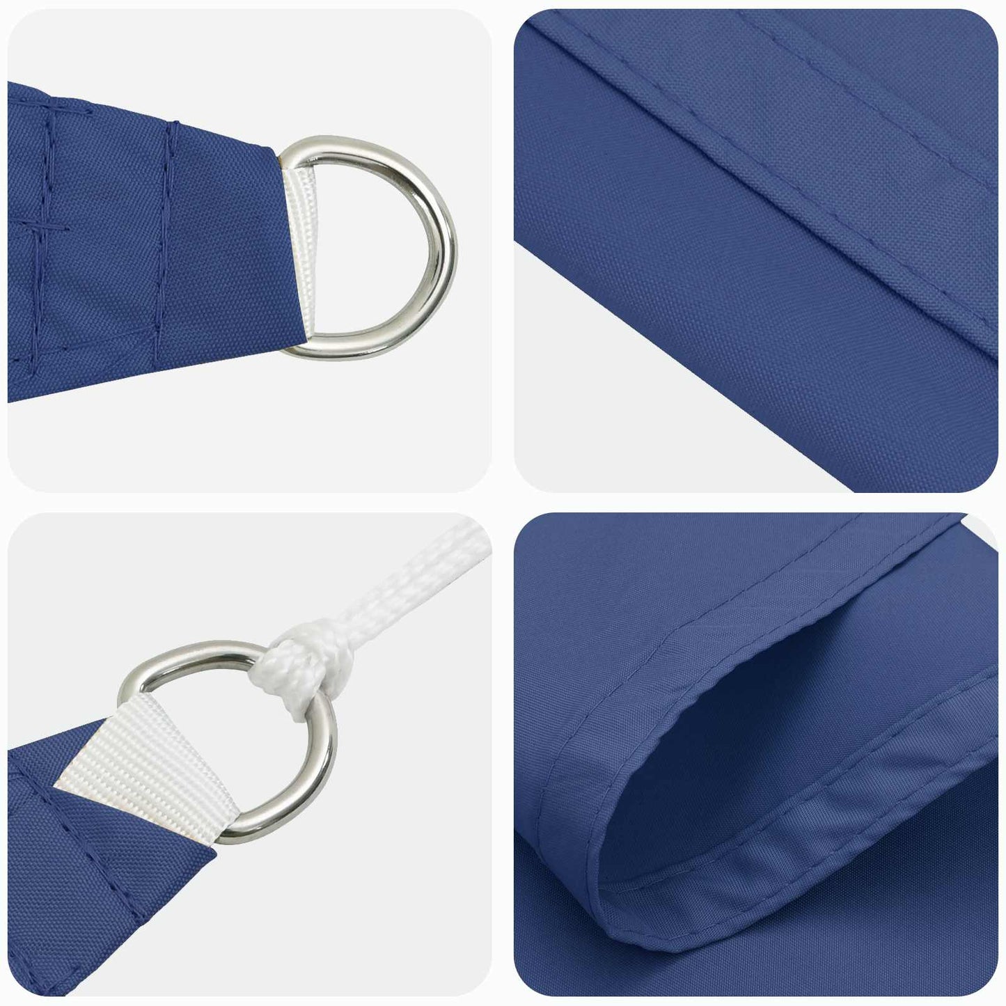 Sonnensegel Pu Beschichtetes Oxford Blau